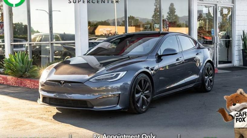 TESLA MODEL S 2021 5YJSA1E63MF453562 image